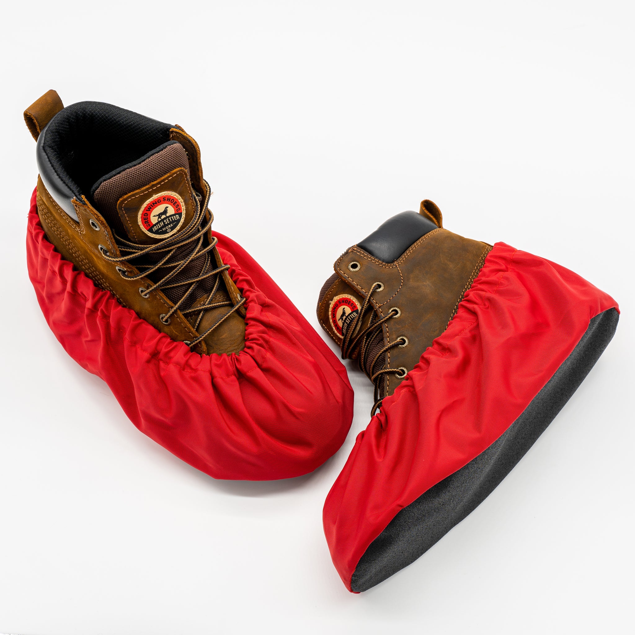 Shoe In Red Reusable Washable Shoe & Boot Covers - 1 Pair Shoe In, LLC Shoe In Red Reusable Washable Shoe & Boot Covers - 1 Pair Shoe In, LLC